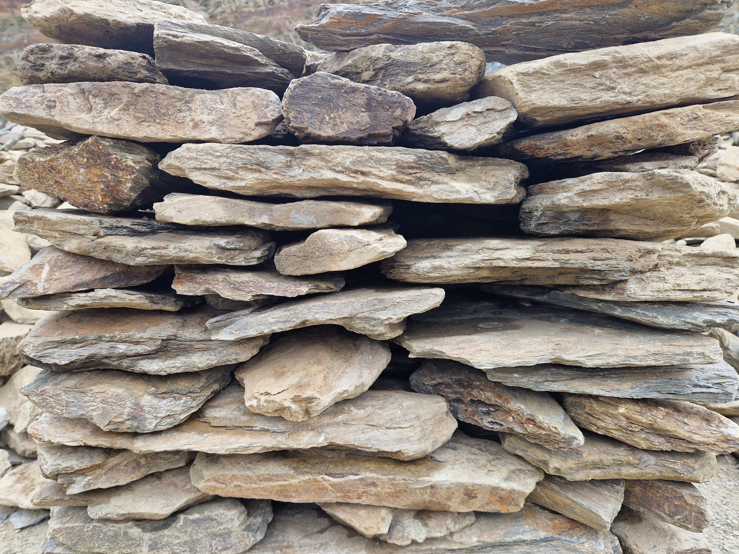 Kamień murowy płytowy- kolor "retro brąz" - obrazek 4