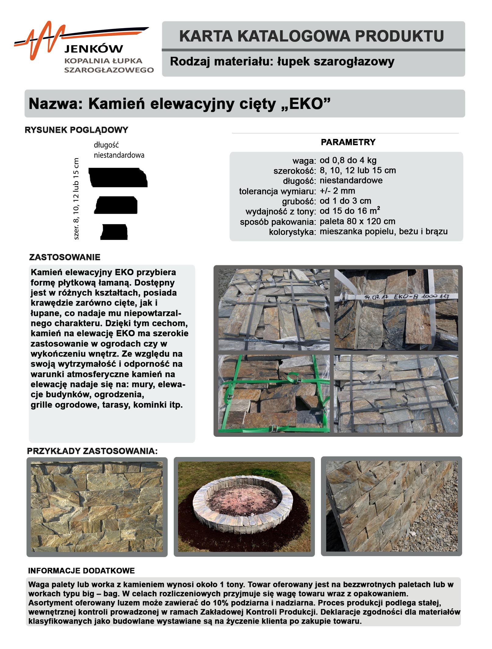 Kamień elewacyjny EKO 10 cm (ok. 127 zł brutto/m2) - obrazek 10