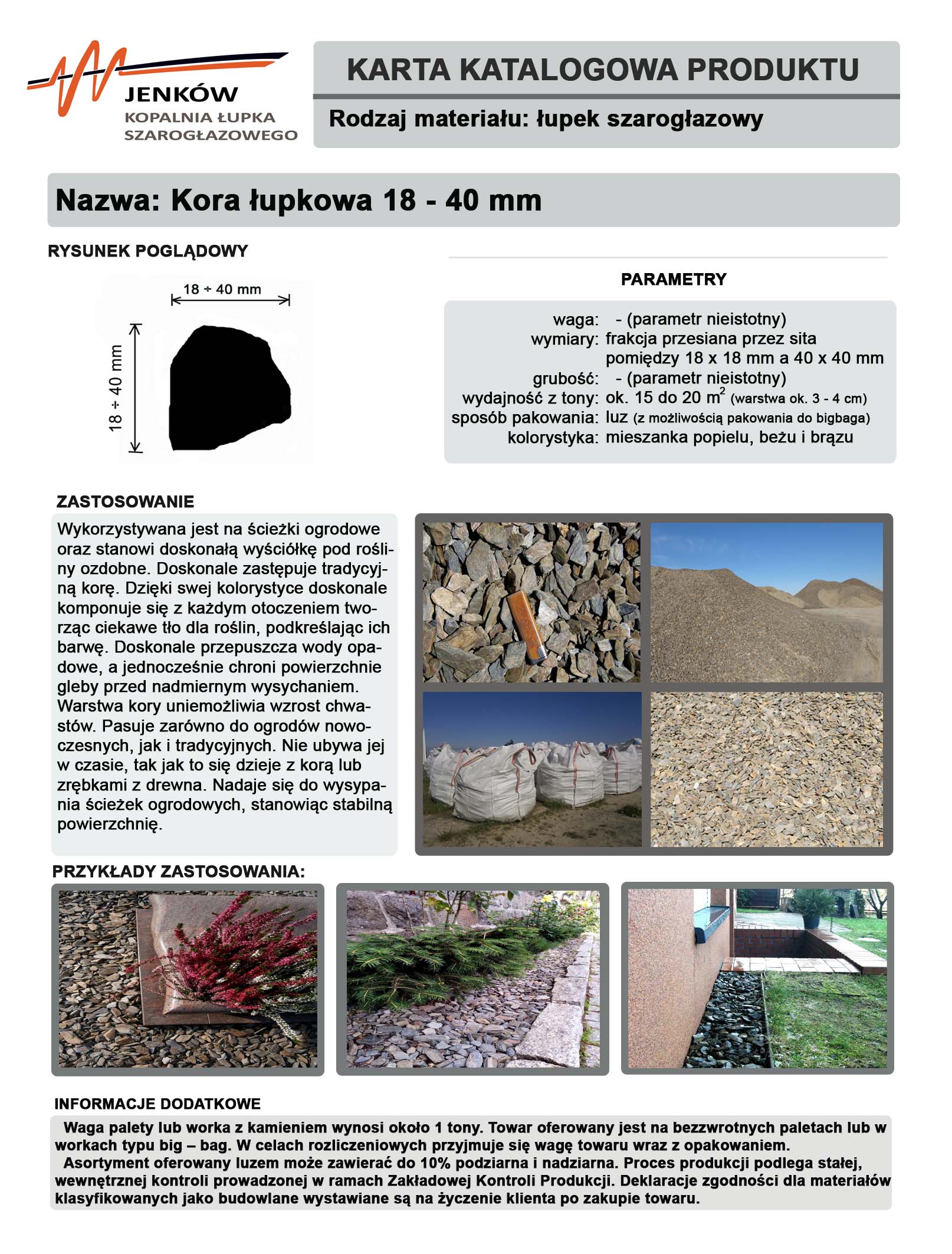 Kora kamienna - sort 18-40 mm - obrazek 14