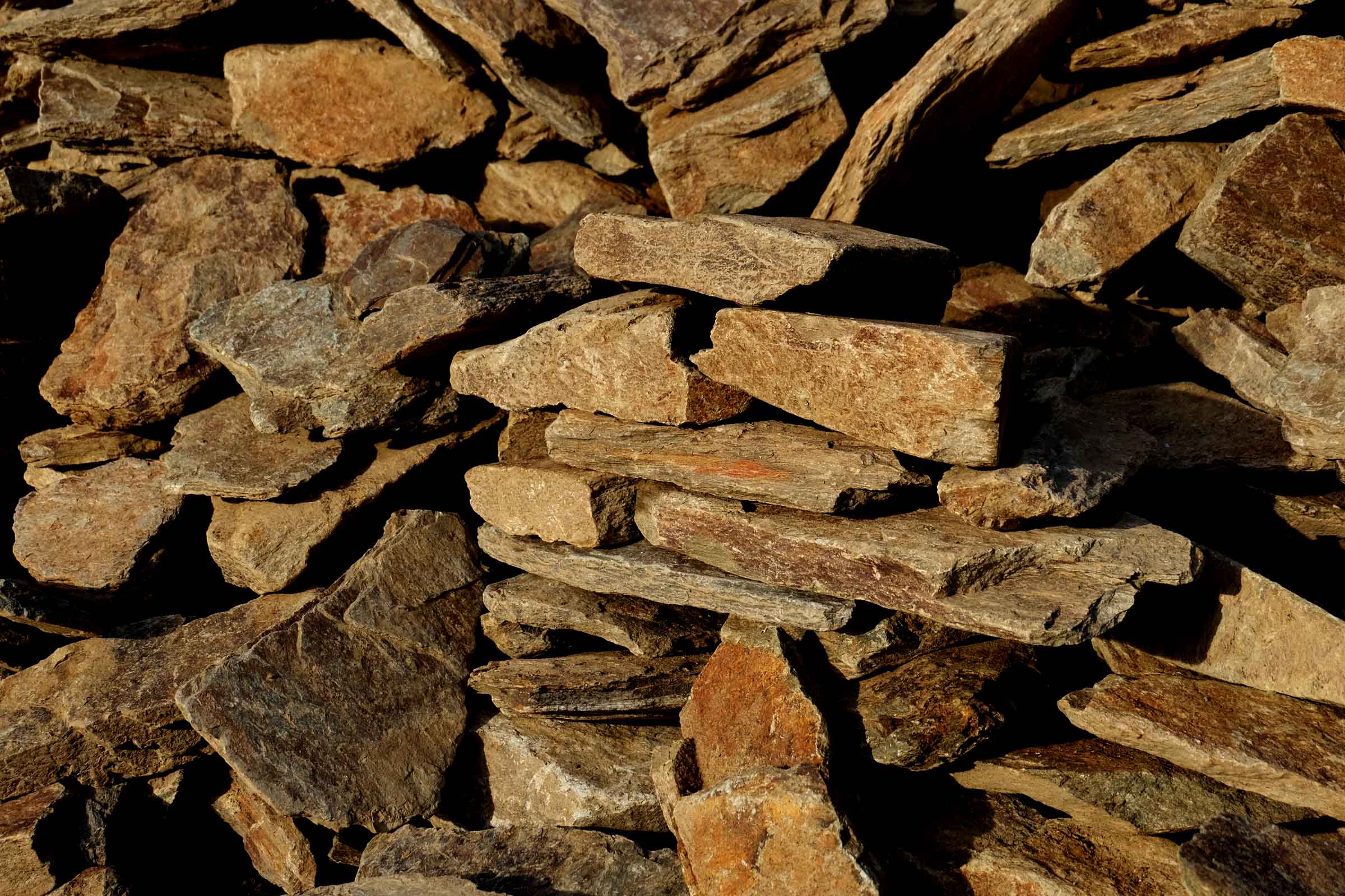 Kamień murowy płytowy- kolor "retro brąz" - obrazek 5