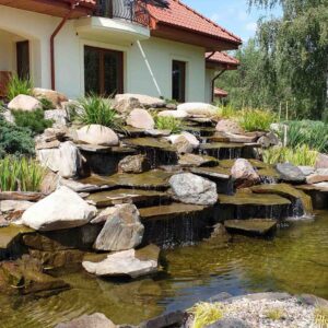 Kamień na kaskady i oczka wodne