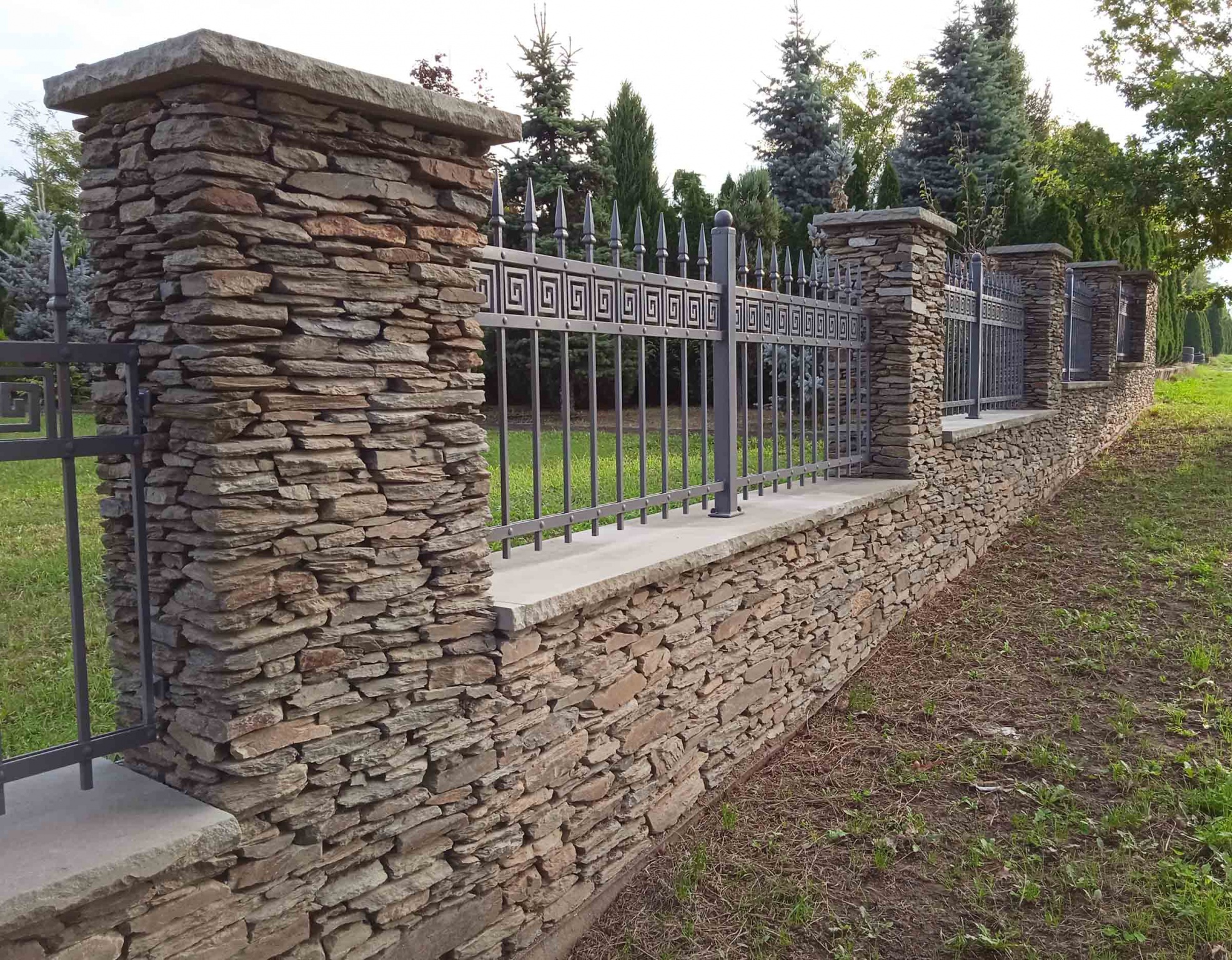 Kamień murowy płytowy- kolor "retro brąz" - obrazek 3